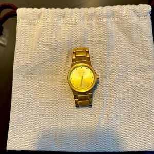 Gold Nixon watch